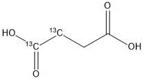 Succinic acid-[1,2-13C2]